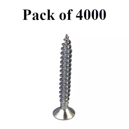 Buy ebco-chipboard-screw-pozi-recess-csk-head-zinc-plated-white-finish-size-3-x-12-5-x-12-mm-cbss-3012-pack-of-4000 Ebco Screw Pozi Recess CSK Head with Saw Thread Zinc Plated White Finish, Size 3 x 12 (5 x 12) mm, CBSS-3012 (Pack of 4000)