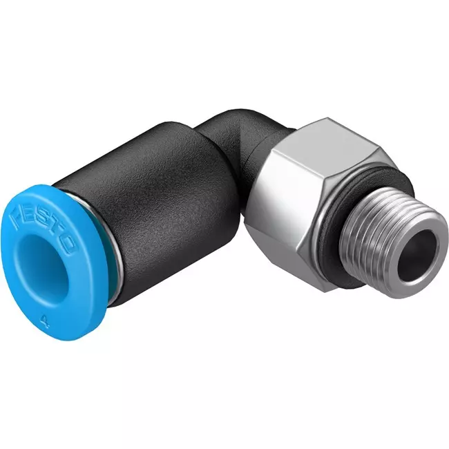 FESTO Push-in L-Fitting PBT Housing Material 1.7 mm Nominal Size, QSML-M5-4-100 (Pack of 10) FESTO Push-in L-Fitting PBT Housing Material 1.7 mm Nominal Size, QSML-M5-4-100 (Pack of 10)