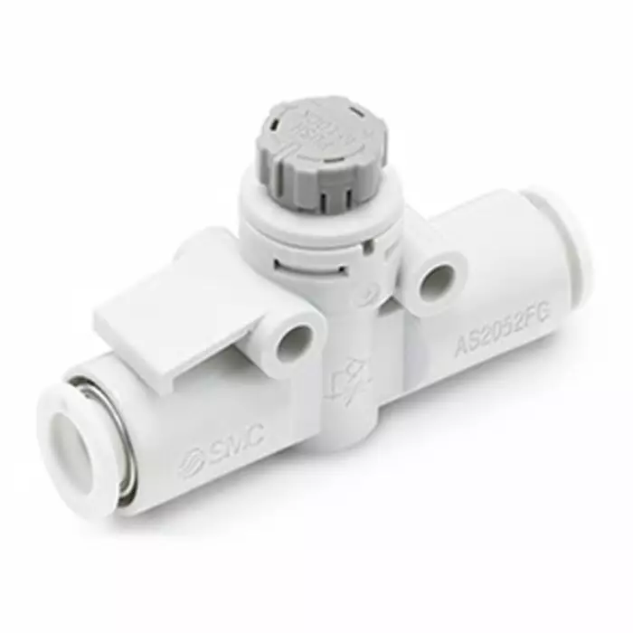 SMC AS-FG Series Tube Speed Controller, 10 mm Tube Inlet Port x 10 mm Tube Outlet Port, AS3002FG-10A SMC AS-FG Series Tube Speed Controller, 10 mm Tube Inlet Port x 10 mm Tube Outlet Port, AS3002FG-10A
