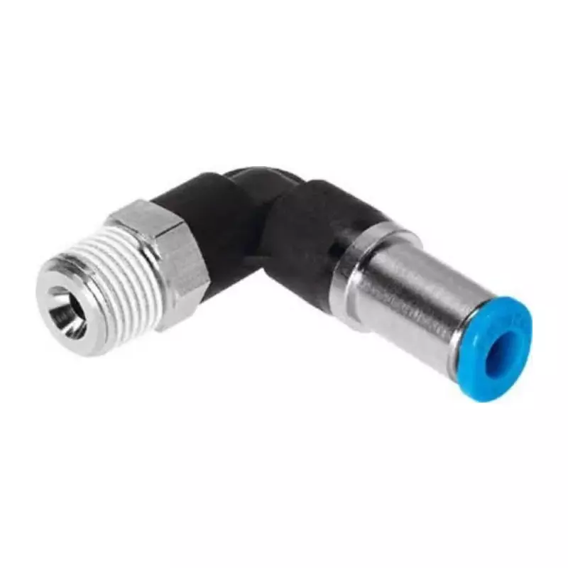 Festo Elbow Threaded Adaptor R 1/8 Male Connector A Threaded-to-Tube, QSKL-1/8-8 Festo Elbow Threaded Adaptor R 1/8 Male Connector A Threaded-to-Tube, QSKL-1/8-8