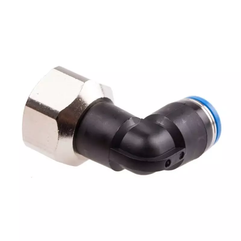 Buy festo-elbow-threaded-adaptor-qs-g-38-female-connector-a-threaded-to-tube-qslf-38-8-b Festo Elbow Threaded Adaptor QS G 3/8 Female Connector A Threaded-to-Tube, QSLF-3/8-8-B (Bag of 10 Pcs)