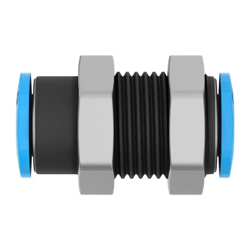 Shop festo-bulkhead-tube-to-tube-adaptor-qsms-push-in-6-mm-connector-a-tube-to-tube-qsms-6 Festo Bulkhead Tube-to-Tube Adaptor QSMS Push In 6 mm Connector A Tube-to-Tube, QSMS-6 (Bag of 10 Pcs)