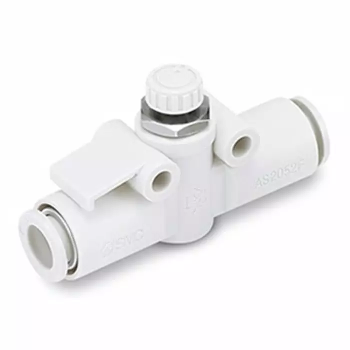 SMC AS3 Series Threaded Pneumatic Silencer Exhaust Restrictor Function Fitting, R 3/8 Inlet Port, 10 mm Tube Inlet, AS3002F-10-X214 SMC AS3 Series Threaded Pneumatic Silencer Exhaust Restrictor Function Fitting, R 3/8 Inlet Port, 10 mm Tube Inlet, AS3002F-10-X214