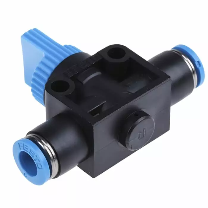 Buy festo-he-series-pneumatic-manual-control-valve-he-2-qs-6 Festo HE Series Pneumatic Manual Control Valve, HE-2-QS-6