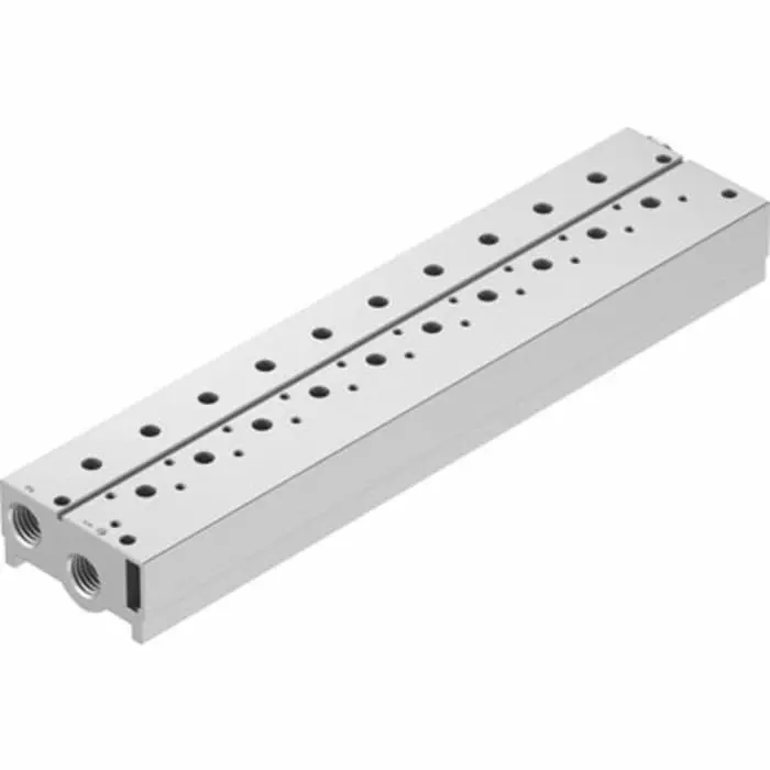 Festo VABM Pneumatic Manifold Fitting G 3/8 G 3/8, VABM-B10-25S-G38-9-P3 Festo VABM Pneumatic Manifold Fitting G 3/8 G 3/8, VABM-B10-25S-G38-9-P3