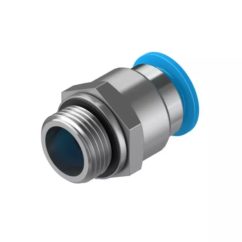 Best festo-straight-threaded-adaptor-qs-g-38-male-connector-a-threaded-to-tube-qs-g38-12-20 Festo Straight Threaded Adaptor QS G 3/8 Male Connector A Threaded-to-Tube, QS-G3/8-12-20 (Bag of 20 Pcs)