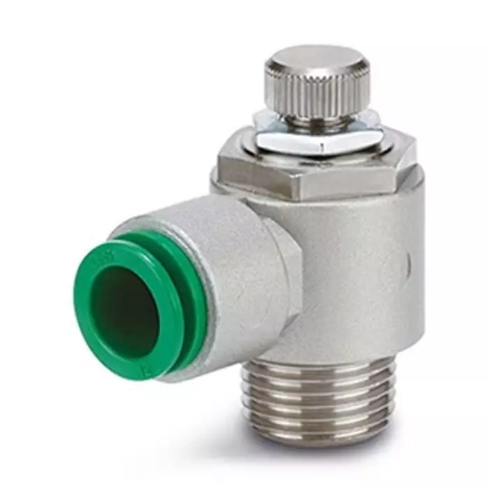 SMC AS3 Series Threaded Pneumatic Silencer Exhaust Restrictor Function Fitting, R 3/8 Inlet Port, 10 mm Tube Inlet, AS3201-03-F10S SMC AS3 Series Threaded Pneumatic Silencer Exhaust Restrictor Function Fitting, R 3/8 Inlet Port, 10 mm Tube Inlet, AS3201-03-F10S