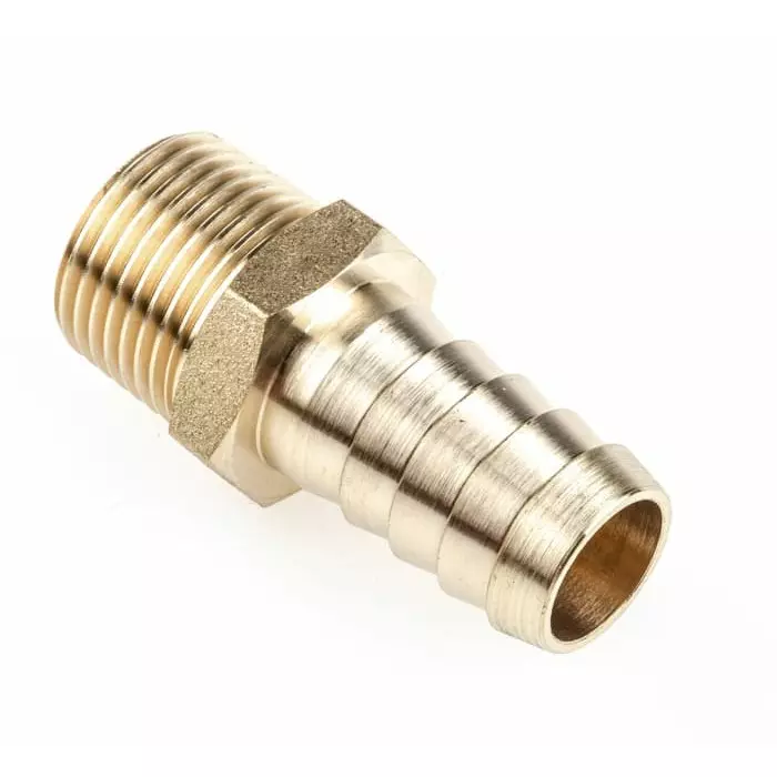 Buy rs-pro-rs-pro-hose-connector-hose-tail-adaptor-g-38in-12in-id RS PRO Hose Connector Hose Tail Adaptor G 3/8 inch 1/2 inch Inner Dia (Pack of 2)