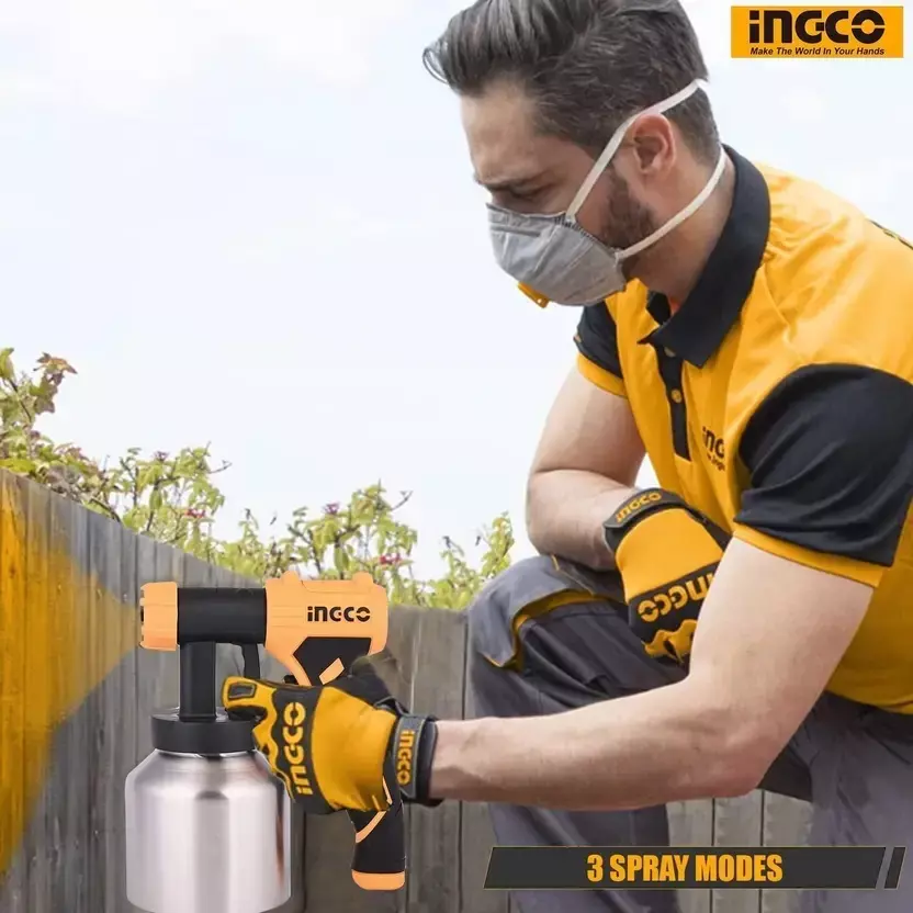 Product ingco-hvlp-spray-gun-550-w-800-ml-container-capacity-and-850-mlmin-maximum-flow-spg5008-2-with-accessories Ingco HVLP Spray Gun 550 W, 800 ml Container Capacity and 850 ml/min Maximum Flow, SPG5008-2 (With Accessories)
