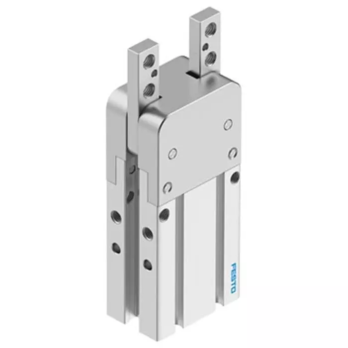 Festo 2 Finger Double Action Pneumatic Gripper, DHRC-16-A, Radial Gripping Type, DHRC-16-A Festo 2 Finger Double Action Pneumatic Gripper, DHRC-16-A, Radial Gripping Type, DHRC-16-A