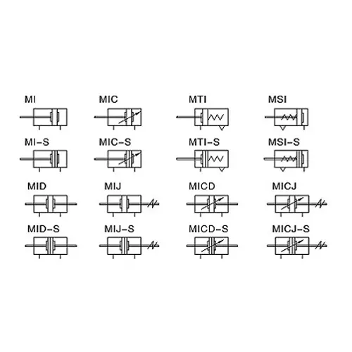 Order airtac-mi-series-double-acting-stainless-steel-mini-cylinder-8-mm-bore-dia-100-mm-stroke-length Airtac Mi Series Double Acting Stainless Steel Mini Cylinder 8 mm Bore Dia. 100 mm Stroke Length
