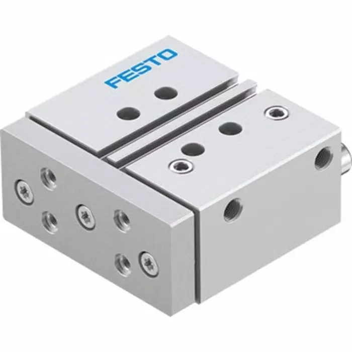 Festo Pneumatic Guided Cylinder DFM 30 mm Stroke, 25 mm, DFM-25-30-P-A-KF-F1A Festo Pneumatic Guided Cylinder DFM 30 mm Stroke, 25 mm, DFM-25-30-P-A-KF-F1A
