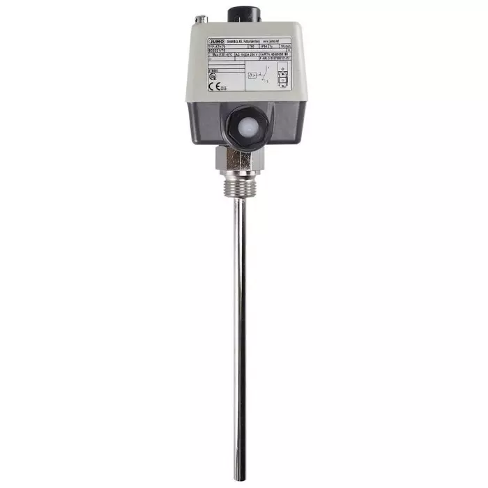 Buy jumo-surface-mount-capillary-thermostat-automatic-reset-60c-to-130c-60302170-1-066-00-0-00-20-13-46-200-8-6000 Jumo Surface Mount Capillary Thermostat Automatic Reset 60°C to 130°C, 603021/70-1-066-00-0-00-20-13-46-200-8-6/000
