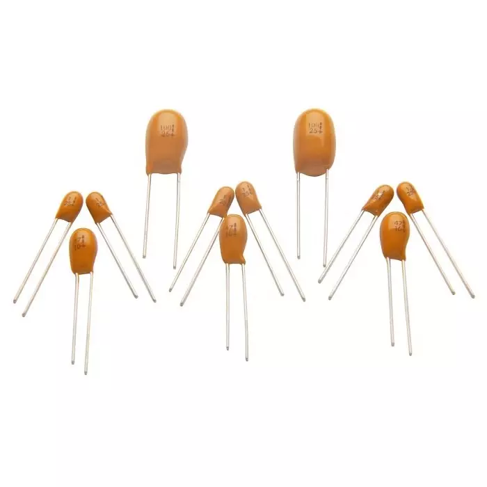 RS Pro 330nF Electrolytic Tantalum Electrolytic Capacitor 35V dc (Pack of 1000) RS Pro 330nF Electrolytic Tantalum Electrolytic Capacitor 35V dc (Pack of 1000)