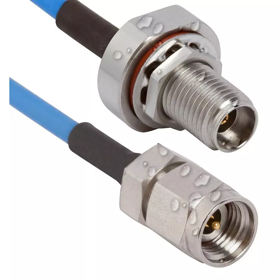 AMPHENOL SV MICROWAVE CABLE ASSY, 2.92MM BHD JACK-PLUG, 6", 7015-1074 AMPHENOL SV MICROWAVE CABLE ASSY, 2.92MM BHD JACK-PLUG, 6", 7015-1074