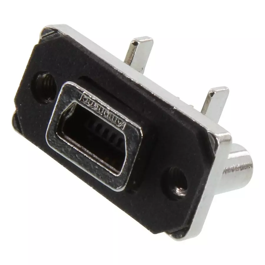 AMPHENOL COMMUNICATIONS SOLUTIONS MINI USB CONN, 2.0 TYPE B, RCPT, 5POS, MUSBB551N0 AMPHENOL COMMUNICATIONS SOLUTIONS MINI USB CONN, 2.0 TYPE B, RCPT, 5POS, MUSBB551N0