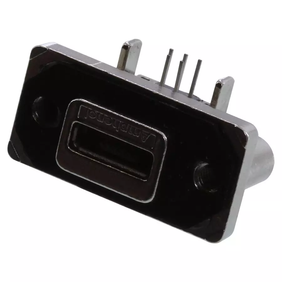 AMPHENOL COMMUNICATIONS SOLUTIONS MICRO USB CONN, 2.0 TYPE AB, R/A RCPT, MUSBK152M02 AMPHENOL COMMUNICATIONS SOLUTIONS MICRO USB CONN, 2.0 TYPE AB, R/A RCPT, MUSBK152M02