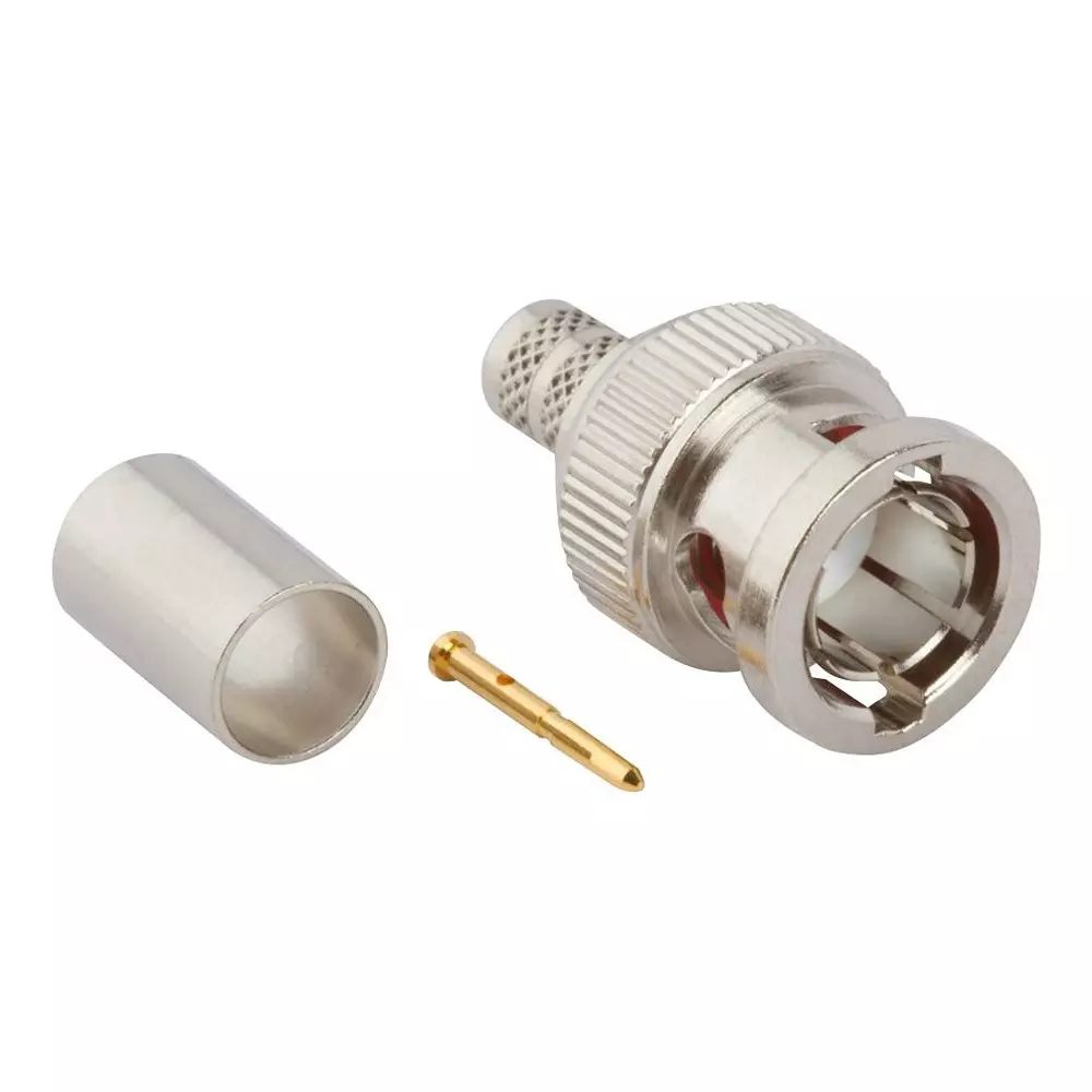 AMPHENOL RF RF COAXIAL, BNC PLUG, 75 OHM, CABLE, 031-70537-12G. AMPHENOL RF RF COAXIAL, BNC PLUG, 75 OHM, CABLE, 031-70537-12G.