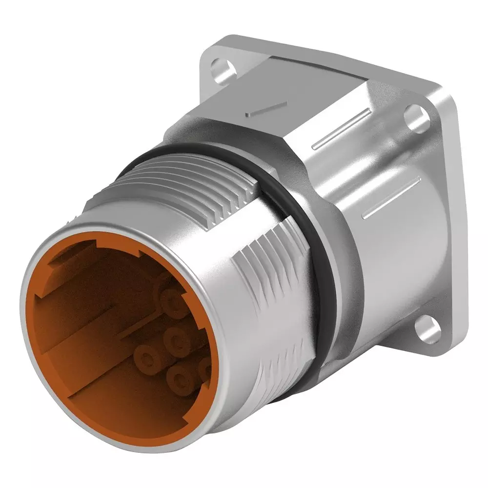 INTERCONTEC - TE CONNECTIVITY Circular Conn, Rcpt, 9Pos, Panel, BEGA144NN00000200000 INTERCONTEC - TE CONNECTIVITY Circular Conn, Rcpt, 9Pos, Panel, BEGA144NN00000200000