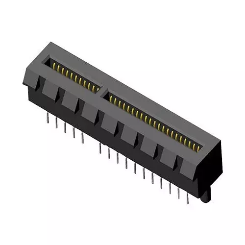 AMPHENOL COMMUNICATIONS SOLUTIONS CARD EDGE CONN, DUAL SIDE, 64POS, TH, 10018783-10011TLF AMPHENOL COMMUNICATIONS SOLUTIONS CARD EDGE CONN, DUAL SIDE, 64POS, TH, 10018783-10011TLF