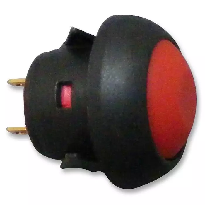 MULTICOMP PRO SWITCH, PUSH BUTTON, SPST, IP67, RED, MCPAS6B1M1CE3 MULTICOMP PRO SWITCH, PUSH BUTTON, SPST, IP67, RED, MCPAS6B1M1CE3