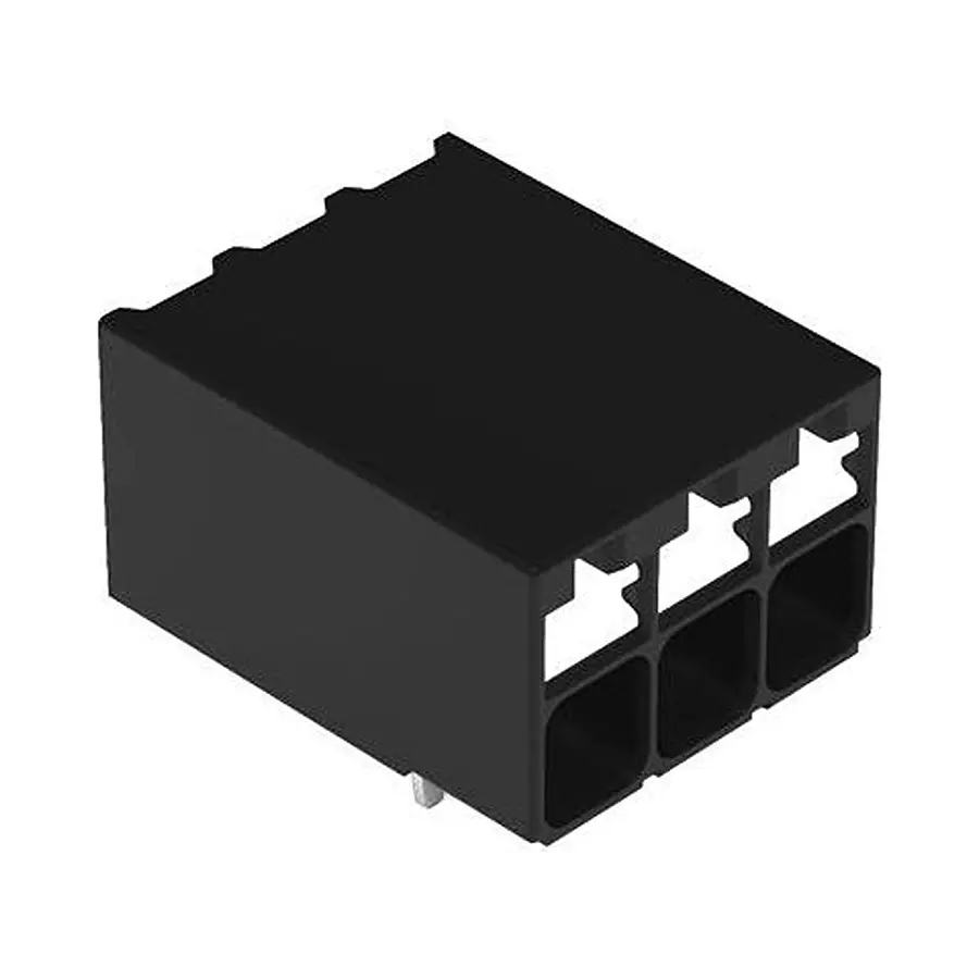 Wago TB, WIRE TO BRD, R/A, 3POS, 16AWG, 2086-1223/300-000 Wago TB, WIRE TO BRD, R/A, 3POS, 16AWG, 2086-1223/300-000