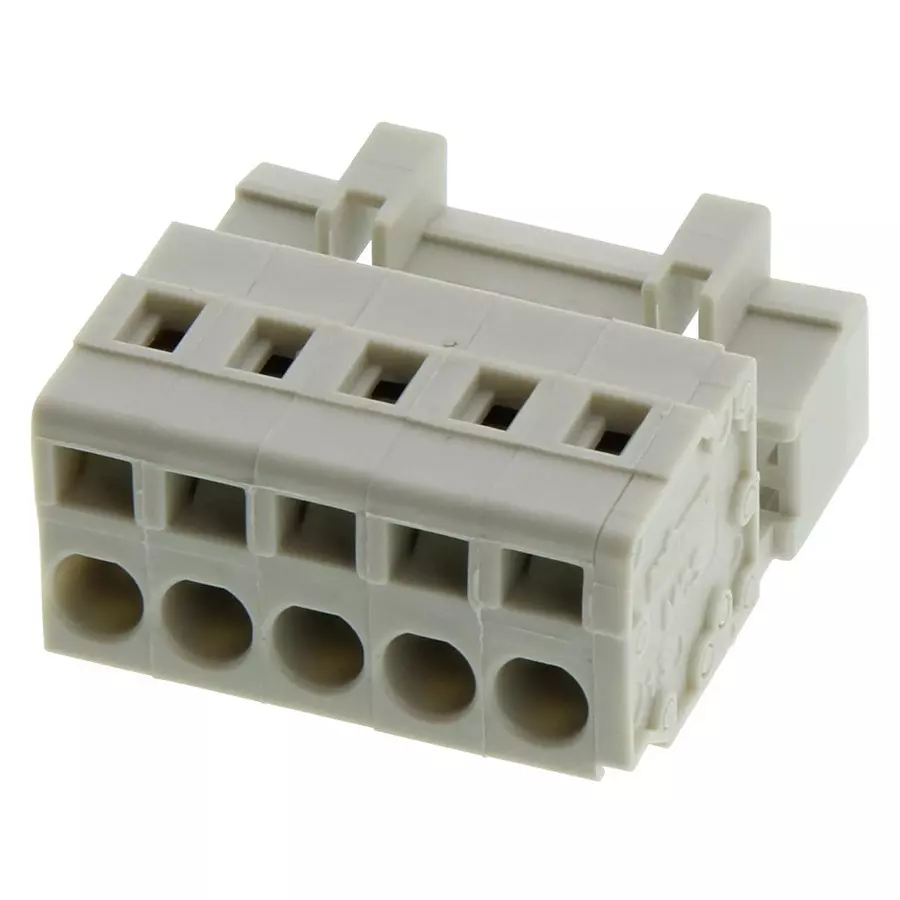 Wago TERMINAL BLOCK, PLUGGABLE, 5POS, 12A, 721-605 Wago TERMINAL BLOCK, PLUGGABLE, 5POS, 12A, 721-605