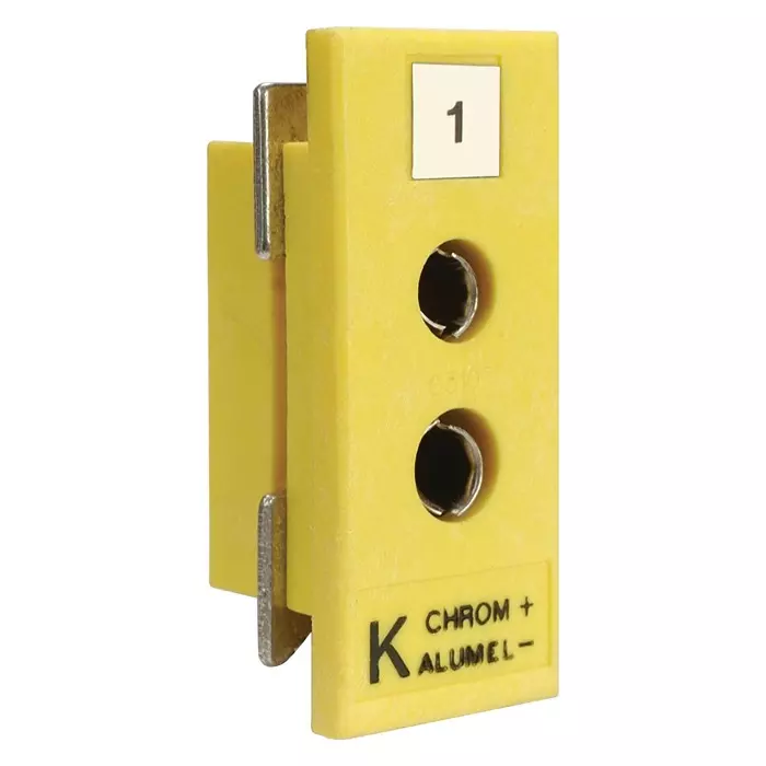 Omega Thermocouple Connector, K Type, Rcpt, JP-K-F. Omega Thermocouple Connector, K Type, Rcpt, JP-K-F.