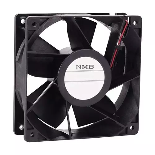 NMB TECHNOLOGIES AXIAL FAN, 1.48A, 35.52W, 24V, 120X38MM, 12038VA-24R-FU-06. NMB TECHNOLOGIES AXIAL FAN, 1.48A, 35.52W, 24V, 120X38MM, 12038VA-24R-FU-06.