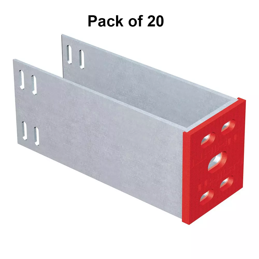 Best hilti-mft-s2s-ui-description-bracket-polypropylene-insulation-74-mnm-length-85-mm-insulation-thickness-300-mm-base-material-2158417 Hilti MFT-S2S UI Series Bracket Polypropylene Insulation 74 mnm Width 85 mm Height 300 mm Length, 2158417 (Pack of 20)