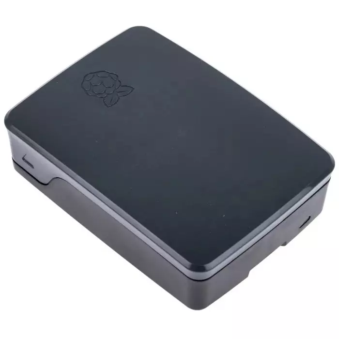 Buy raspberry-pi-plastic-case-for-use-with-raspberry-pi-4b-rpi4-case-blackgrey Raspberry Pi Plastic Case for use with Raspberry Pi 4B, RPI4 Case Black/Grey