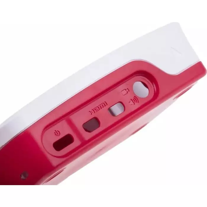 Product raspberry-pi-plasticcase-for-use-with-raspberry-pi-4b-in-red-white-rpi4-case-redwhite Raspberry Pi Plastic Case for use with Raspberry Pi 4B in Red, White, RPI4 Case Red/White