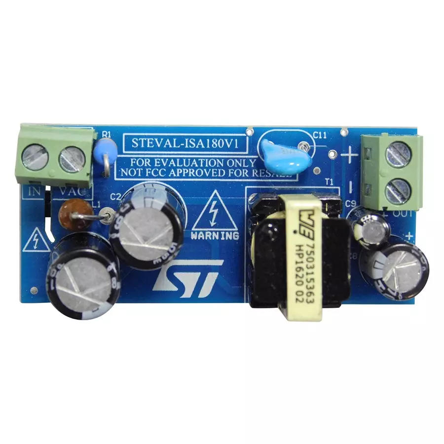 Stmicroelectronics Eval Board, Flyback Converter, Steval-Isa180V1 Stmicroelectronics Eval Board, Flyback Converter, Steval-Isa180V1