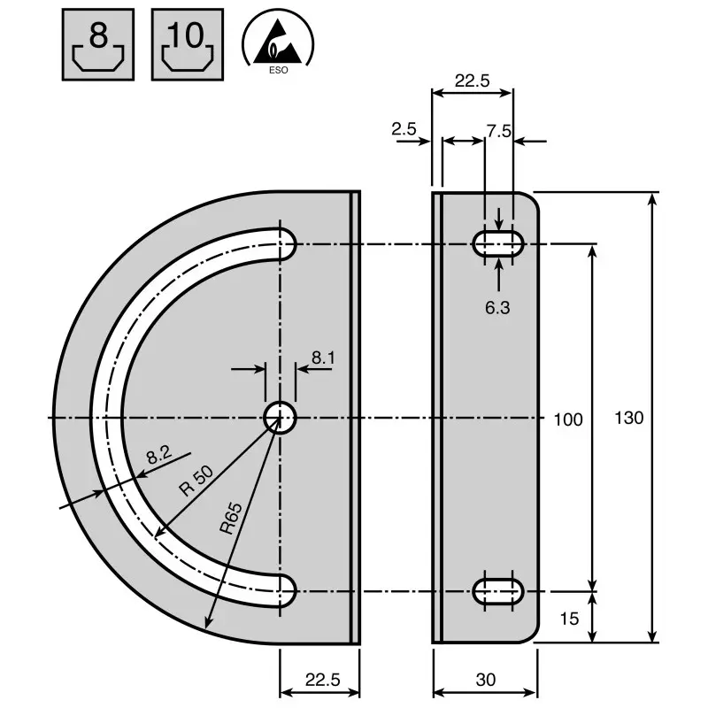 Shop bosch-rexroth-m6-m8-swivel-bracket-connecting-component-strut-profile-30-mm-40-mm-45-mm-50-mm-60-mm-groove-size-3842538276 Bosch Rexroth M6, M8 Swivel Bracket, Connecting Component, Strut Profile 30 mm, 40 mm, 45 mm, 50 mm, 60 mm, Groove Size, 3842538276