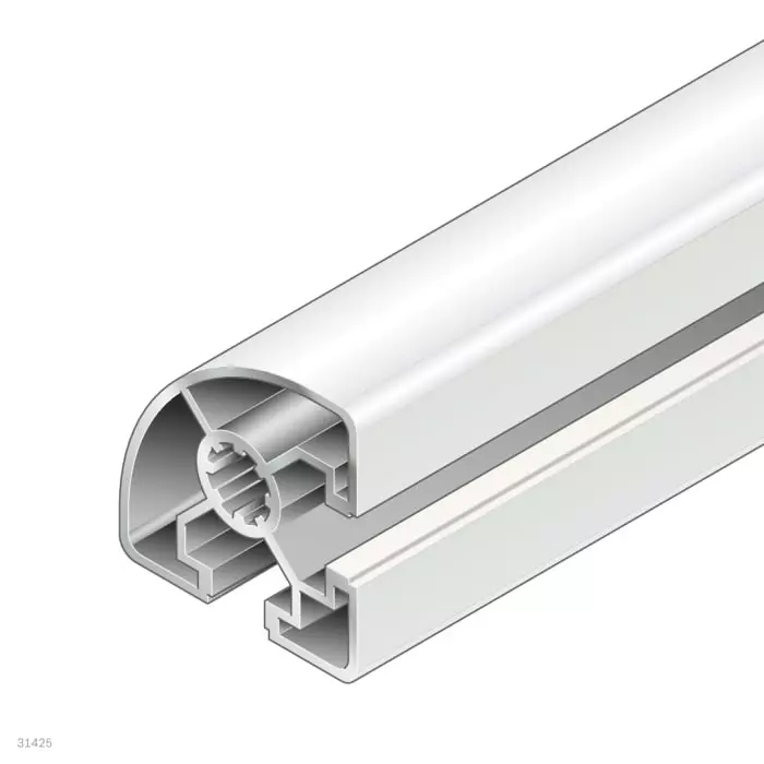 Buy bosch-rexroth-silver-aluminium-profile-strut-45-x-45-mm-10-mm-groove-1000-mm-length-38429928971000 Bosch Rexroth Silver Aluminium Profile Strut, 45 x 45 mm, 10 mm Groove, 1000 mm Length, 3842992897/1000