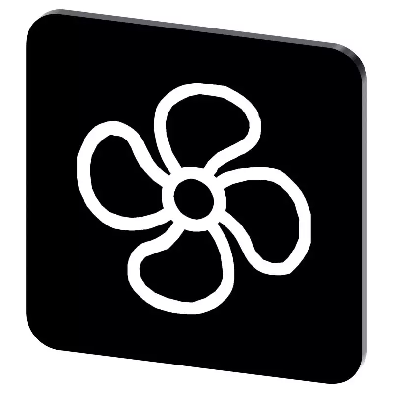 Siemens Labeling Plate, Fan, 3SU1900-0AF16-0RV0 Siemens Labeling Plate, Fan, 3SU1900-0AF16-0RV0