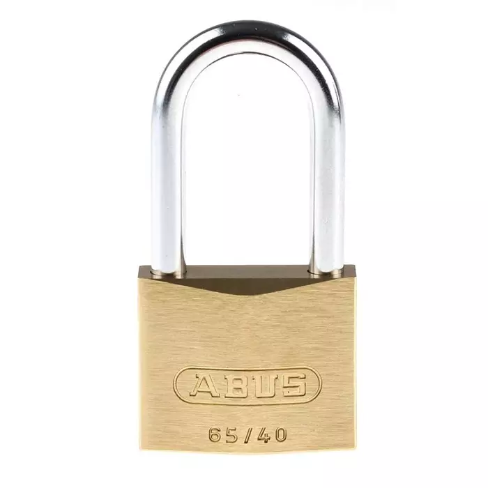 ABUS Key Weatherproof Brass Steel Padlock Keyed Alike 6 mm Shackle 65 mm Body, 65/40HB40 KA6401 ABUS Key Weatherproof Brass Steel Padlock Keyed Alike 6 mm Shackle 65 mm Body, 65/40HB40 KA6401