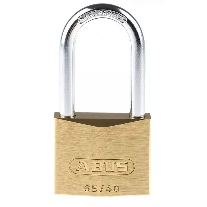 Best abus-key-weatherproof-brass-steel-padlock-keyed-alike-6mm-shackle-65mm-body-788-7936-rs ABUS Key Weatherproof Brass Steel Padlock Keyed Alike 6 mm Shackle 65 mm Body, 65/40HB40 KA6401