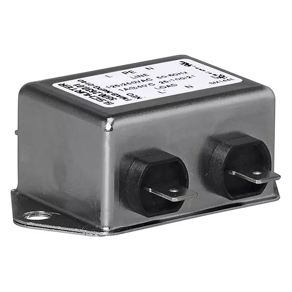 SCHURTER Power Line Filter, 1 Phase, 10A, 250VAC, 5500.2653.01 SCHURTER Power Line Filter, 1 Phase, 10A, 250VAC, 5500.2653.01