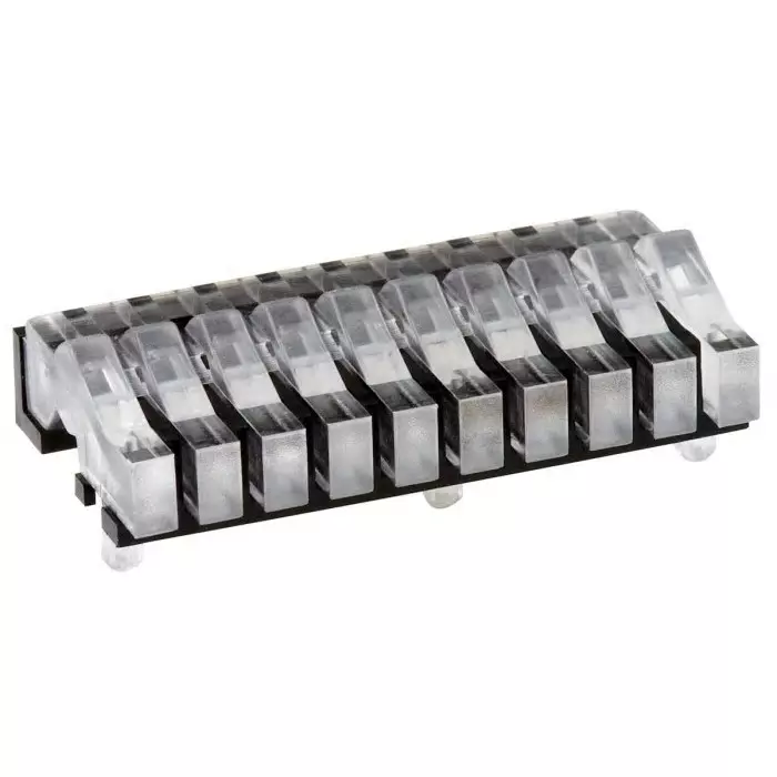 MENTOR PCB Mounted 10-Way Right Angle LED Light Pipe Clear Rectangle Lens, 1278.101 (Pack of 10 Pcs) MENTOR PCB Mounted 10-Way Right Angle LED Light Pipe Clear Rectangle Lens, 1278.101 (Pack of 10 Pcs)