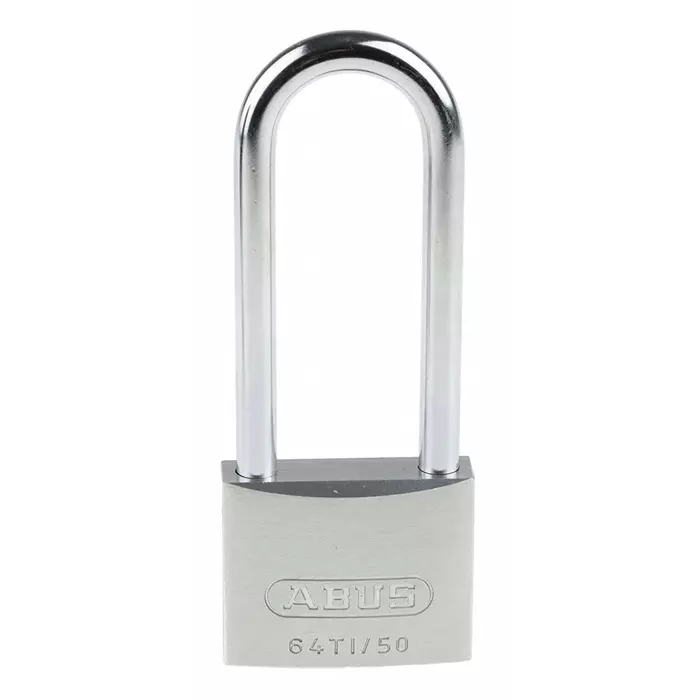 Buy abus-64ti-key-weatherproof-titanium-weatherproof-padlock-8mm-shackle-50mm-body-768-9701-rs ABUS 64TI Key Weatherproof Titanium Weatherproof Padlock 8 mm Shackle 50 mm Body, 64TI/50HB80