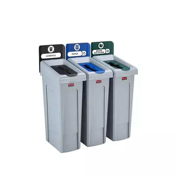 RUBBERMAID Waste Bin 914x1022x546 mm, 2057606 RUBBERMAID Waste Bin 914x1022x546 mm, 2057606