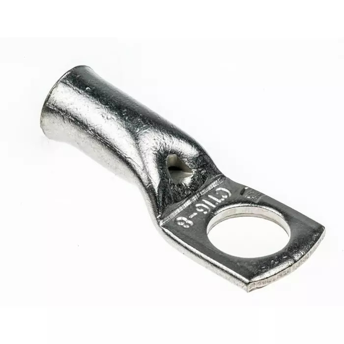 RS PRO Uninsulated Ring Terminal M8 Stud Size to 16 mm² Wire Size RS PRO Uninsulated Ring Terminal M8 Stud Size to 16 mm² Wire Size