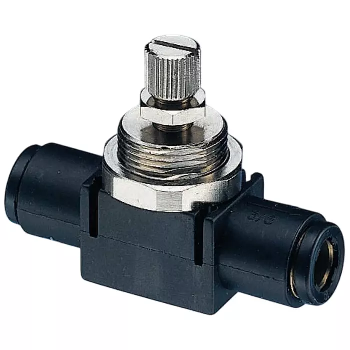 Legris 7776 Series Tube Flow Regulator 12 mm Tube Inlet Port x 12 mm Tube Outlet Port, 7776 12 00 Legris 7776 Series Tube Flow Regulator 12 mm Tube Inlet Port x 12 mm Tube Outlet Port, 7776 12 00