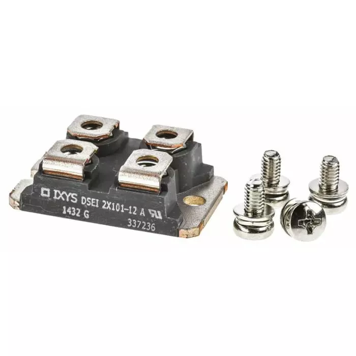 Best dsei2x101-12a-ixys-ixys-1200v-90a-dual-rectifier-diode-4-pin-sot-227b-dsei2x101-12a-192-433-rs IXYS SEMICONDUCTOR Dual Rectifier Diode Panel Mount 4-Pin 1200V 90A, DSEI2X101-12A