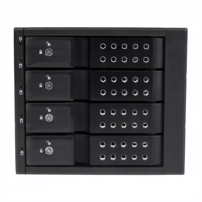 Shop hsb4satsasba-startechcom-startechcom-4-port-35-in-mobile-rack-backplane-179-8007-rs StarTech.com 4 Port 3.5 in Mobile Rack Backplane, HSB4SATSASBA