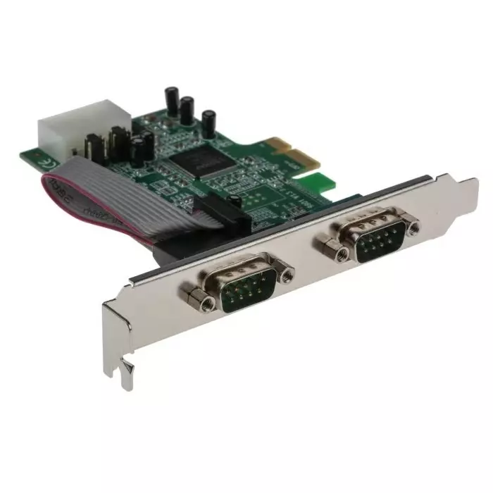 Shop pex2s553-startechcom-startechcom-2-port-pcie-rs232-serial-card-898-8545-rs StarTech.com 2 Port PCIe RS232 Serial Card, PEX2S553