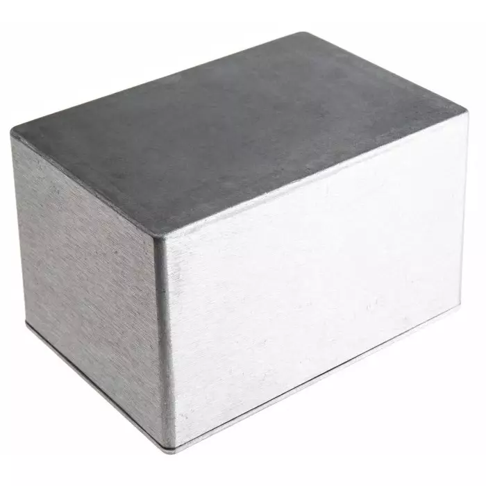 Best rs-pro-rs-pro-silver-die-cast-aluminium-enclosure-ip66-silver-lid-1719-x-1209-x-106mm RS PRO Silver Die Cast Aluminium Enclosure IP66 Silver Lid 171.9 x 120.9 x 106 mm
