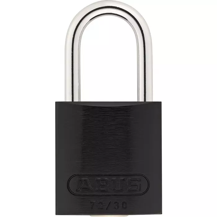 ABUS 72/30 Key Weatherproof Aluminium Steel Safety Padlock 4.4 mm Shackle 31.8 mm Body, 01805 72/30 Black ABUS 72/30 Key Weatherproof Aluminium Steel Safety Padlock 4.4 mm Shackle 31.8 mm Body, 01805 72/30 Black