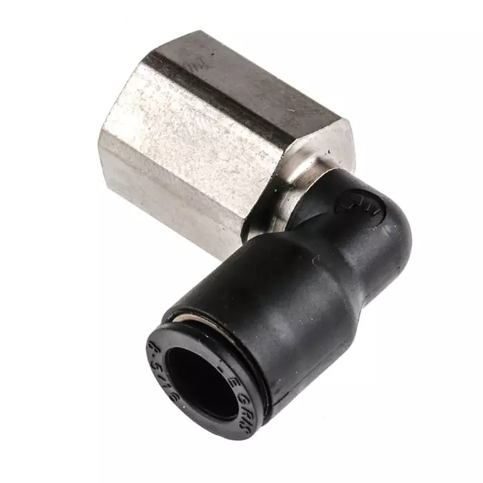Legris LF3000 Series Elbow Threaded Adaptor G 1/4 Female to Push In 8 mm Threaded-to-Tube Connection Style, 3192 08 13 (Pack of 5 Pcs) Legris LF3000 Series Elbow Threaded Adaptor G 1/4 Female to Push In 8 mm Threaded-to-Tube Connection Style, 3192 08 13 (Pack of 5 Pcs)